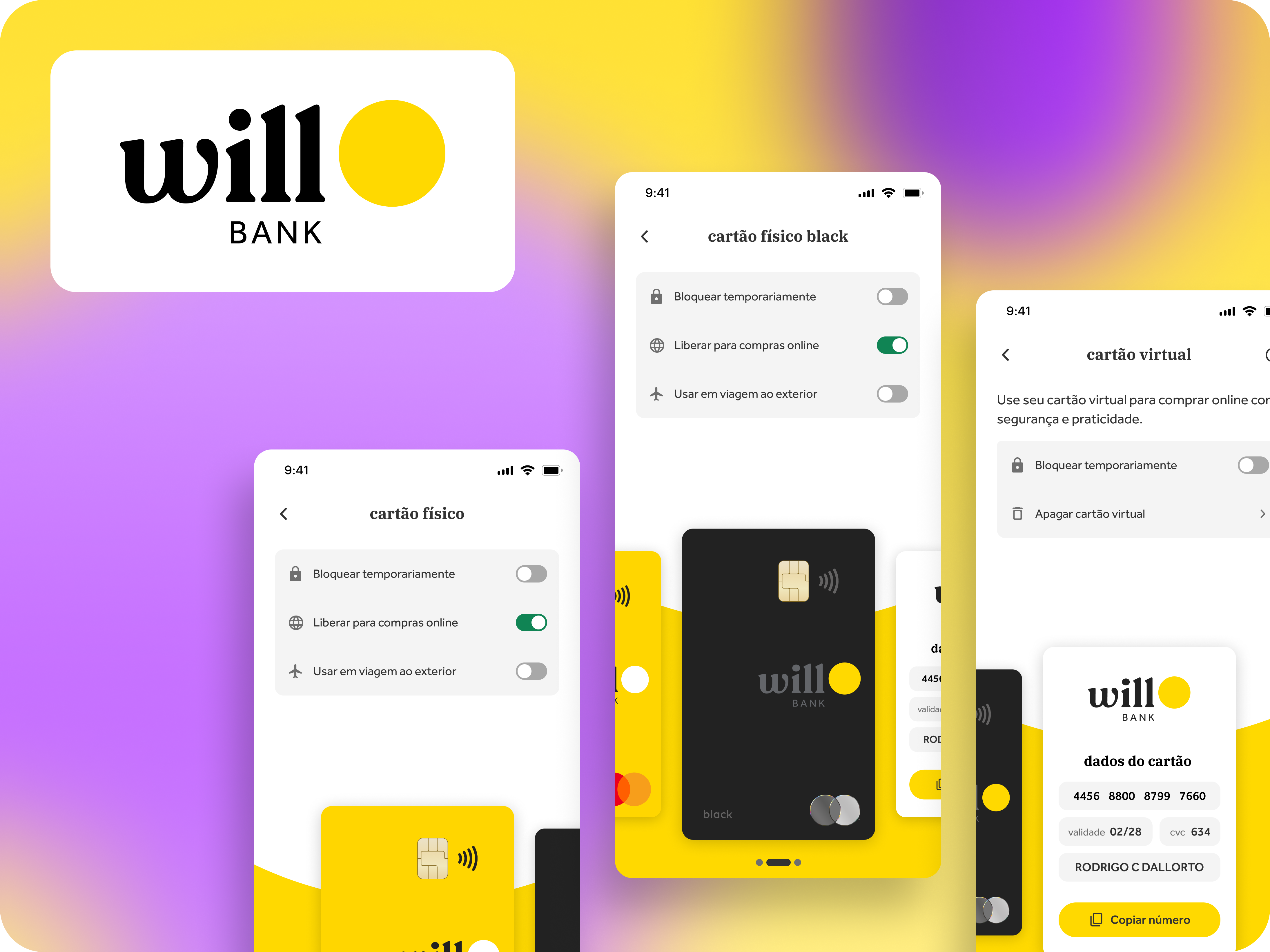 🔒  Wallet: cards management